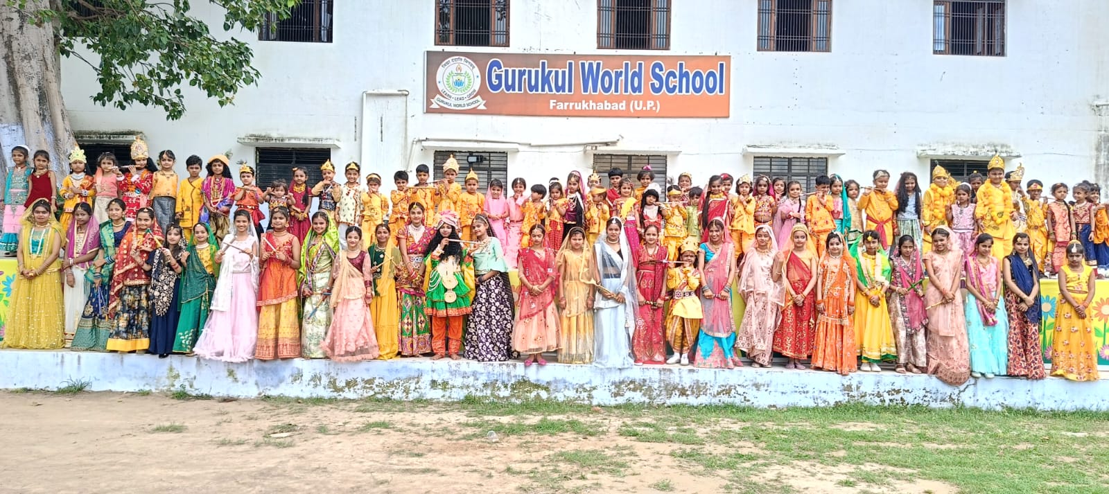 Dr. A.P.J Abdul Kalam in Gurukul School Farukhabad